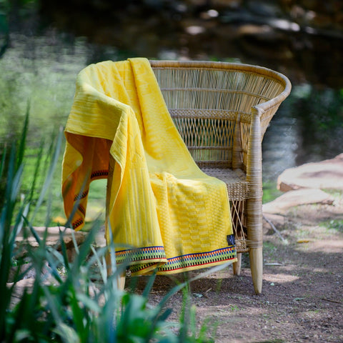 Beach Towel - Ghana | Aspen/Yellow