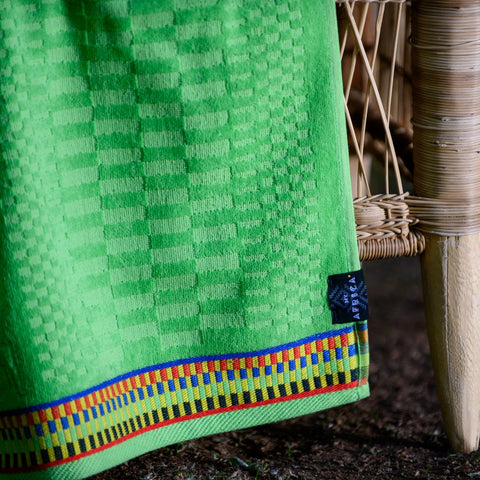 Beach Towel - Ghana | Macaw Green