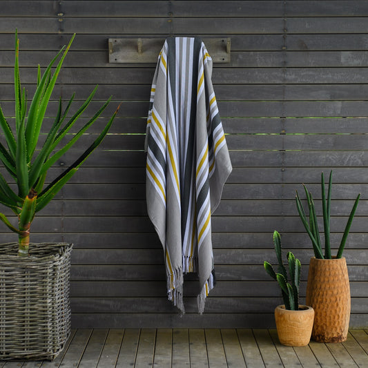 Protea Pin Stripe - Miami | Wild Dove/Nugget Gold