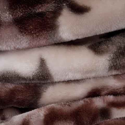 Faux Mink Bella - Silk Road | Steel/Silver