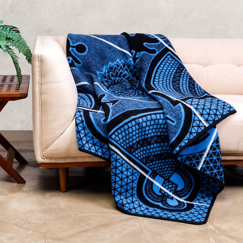 Kharetsa - Aloe | Black/Cobalt/Natural