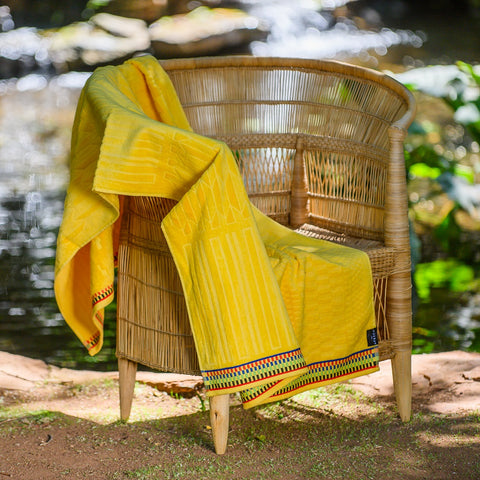 Beach Towel - Ghana | Aspen/Yellow