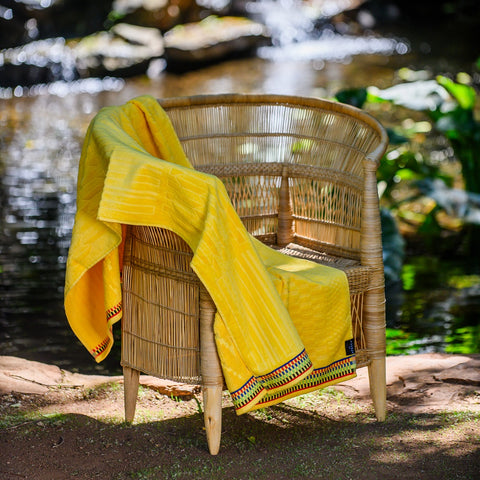 Beach Towel - Ghana | Aspen/Yellow