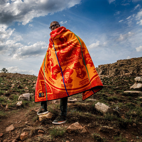 Basotho - Chabana SA Khomo | Scarlet/Yolk/Royal/Emerald