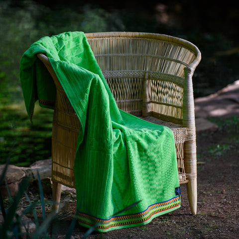 Beach Towel - Ghana | Macaw Green