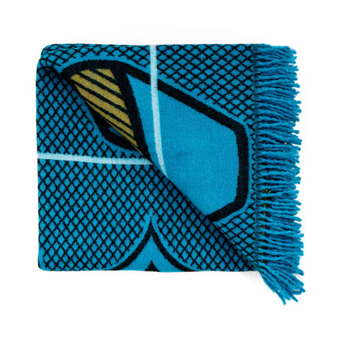 YBD Throw - Moritsoana | Aqua/Yellow