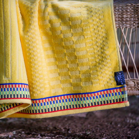 Beach Towel - Ghana | Aspen/Yellow