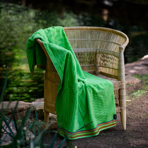 Beach Towel - Ghana | Macaw Green