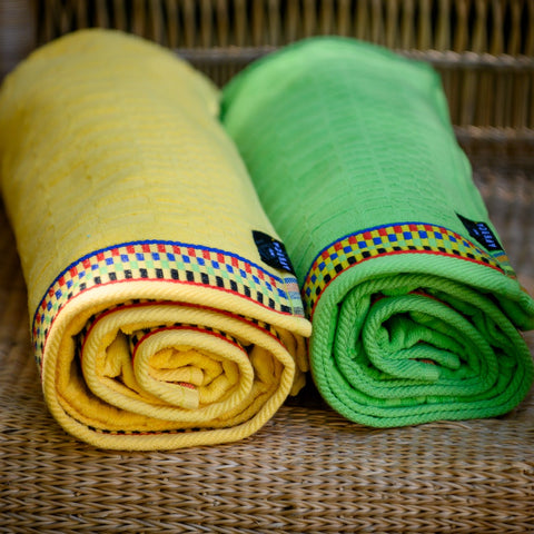 Beach Towel - Ghana | Aspen/Yellow