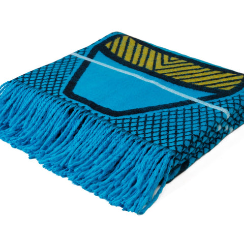 YBD Throw - Moritsoana | Aqua/Yellow