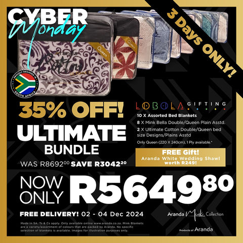 Lobola Bundle |  8 x1PLY Dbl/Queen | 2 x 2PLY Dbl/Queen