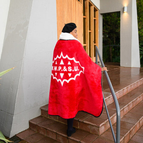 Church Blanket - Methodist Manyano Women's League | Cherry/Nat