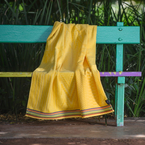 Beach Towel - Ghana | Aspen/Yellow