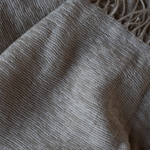 Chenille Throw - Plain Wild Dove