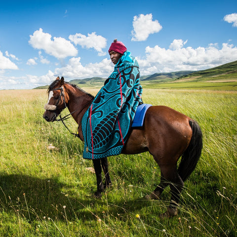 Khotso - Ntjhe Poone | Black/Peacock/Scarlet