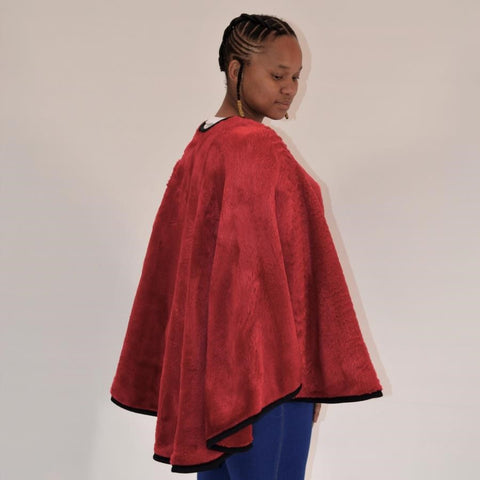 Wearing Cape - Plain Cherry