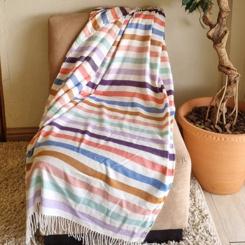 Savannah - Candy Stripe | Natural/Lilac